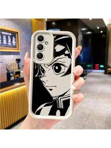 Fast EU Shipping (DE & ES) SAMSUNGFunda De Teléfono De Diseño De Anime MF For Samsung Galaxy A16 A55 A25 A35 A15 A54 A34 A14 A24 A53 A33 A23 A13 A52 A32 A22 A12 A51 A71 A72 A73 A52S, Silicone Protective Case, High Quality, Soft And Shockproof - 黑色 - 查看 8