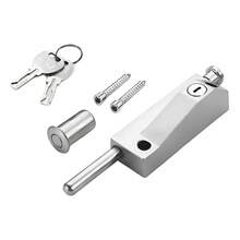 TendenciaCerradura De Pestillo Puerta Con Resorte For Piso AntirroboCalidad premium - Blanco - Ver 1