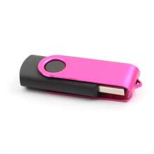 Ổ USB Flash Drive tốc độ cao bằng kim loại, vỏ xoay, dung lượng 128GB/64GB/32GB/16GB/8GB/4GB/2GB/1GB, 8 màu sắc tùy chọn, tương thích với điện thoại thông minh, máy tính, phụ kiện ô tô và thiết bị chơi game, lưu trữ tệp an toàn và di động. - Hồng - Xem 11