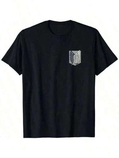 Men's T Shirts Unique Print Casual T-Shirt BREATHABLE SUMMER 2025 Attacks Ons Titans Season 3 Scout Regiment Distress T-Shirt Anime Tshirt Graphic T Shirts Harajuku Tops Tees,Comfortable And Loose,Suitable All Day Wear,Suitable Office Casual Wear,Spring And Summer Daily Appearance, Casual Summer T-Shirt,Comfortable Outdoor Casual Wear Casual Summer T-Shirt, Comfortable Outdoor Casual Wear