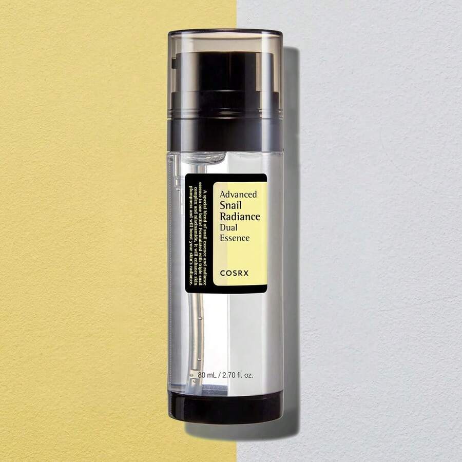 COSRX Snail Mucin 74% + Niacinamide 5% Dual Essence - Anti Aging Face Serum For Dull Skin, Sensitive Skin, 2.70 Fl.Oz / 80ml - 2,7 fl.oz - Xem 1