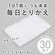 トーワサンコー KR デイリー替洗浄剤 30枚入 3個セット キッチンスポンジ 使い捨て 使い捨て 使い捨て 食器洗い キッチンスポンジ - 1 - チェックする 2