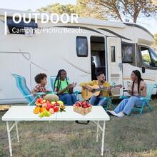 Outdoor Dining Tables - White - View 7