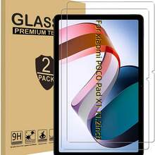 2 Stück gehärtetes Glas Bildschirmschutz kompatibel mit Xiaomi Redmi Pad 2 / Pad 2 Pro / Pad 2 Pro 5G / Pad Mini / Poco Pad M1 / Poco Pad X1, 9H Härte, hohe Auflösung, kratzfest, hohe Empfindlichkeit, präzise Passform, einfache Installation, langanhaltend Schutz für Tablet - Transparent - Übersicht 15