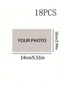 1-23 Peças Impressões de Fotos Personalizadas, Presente Único de Papel para Aniversário de Casamento, Decoração de Fotos Personalizada, Fotos Personalizadas, Impressões de Fotos Pequenas, Fotos Personalizadas para Quarto, Alta Qualidade, Moda Personalizada, Personalizado, Presente Único Ideal para Namorado, Namorada, Família, Amigos, Adequado para Dia dos Namorados, Aniversário, Casamento, Aniversário, Formatura, Inauguração da Casa, Jantar, Suprimentos de Festa Personalizados - Multicolorido - Visão 22