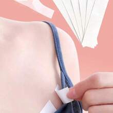36 Pieces Of Sun Protection Stickers, Fashionable Women's Tape, Anti-Slip Tape, Dress Cuff Fixing Tape, Double-Sided Wardrobe Tape, Invisible Clothing Tape - Double-Sided Adhesive Fabric Tape, Skin-Friendly And Low-Sensitivity Material, Strong Adhesion Suitable For Low-Cut Outfits/Dresses/Shirts, Waterproof And Sweat-Proof - Multicolor - View 2