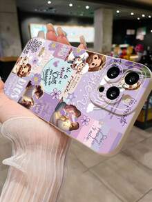 Religious Colorful Painted Jesus Minimalist Stylish Shockproof Phone Case Compatible With IPhone, Redmi - Multicolor - View 4