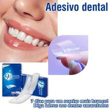 9D Teeth Whitening Strips, Non-Sensitive Teeth Whitening Strips, 7/14/28 Pairs Of White Strips To Remove Yellowed Teeth And Stains Over Stubborn Coffee And Tea Stains, Effective At-Home Teeth Whitening Kit, Teeth Whitener With Enhanced Brightness. - 牙貼 - 查看 2