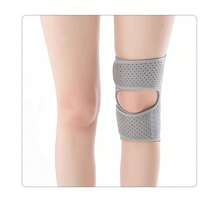 1pc Strong Rebound Spring Knee Support, Adjustable Hook And Loop Closure, Unisex Running Sports Knee Stabilizer Pad - Multicolor - View 4