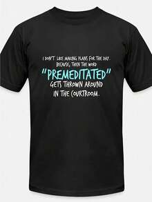 Camiseta de Humor de Matrimonio - Impresión "5 Cosas Sobre Mi Esposa", Regalo de Algodón Suave para Esposo - Negro - Ver 1