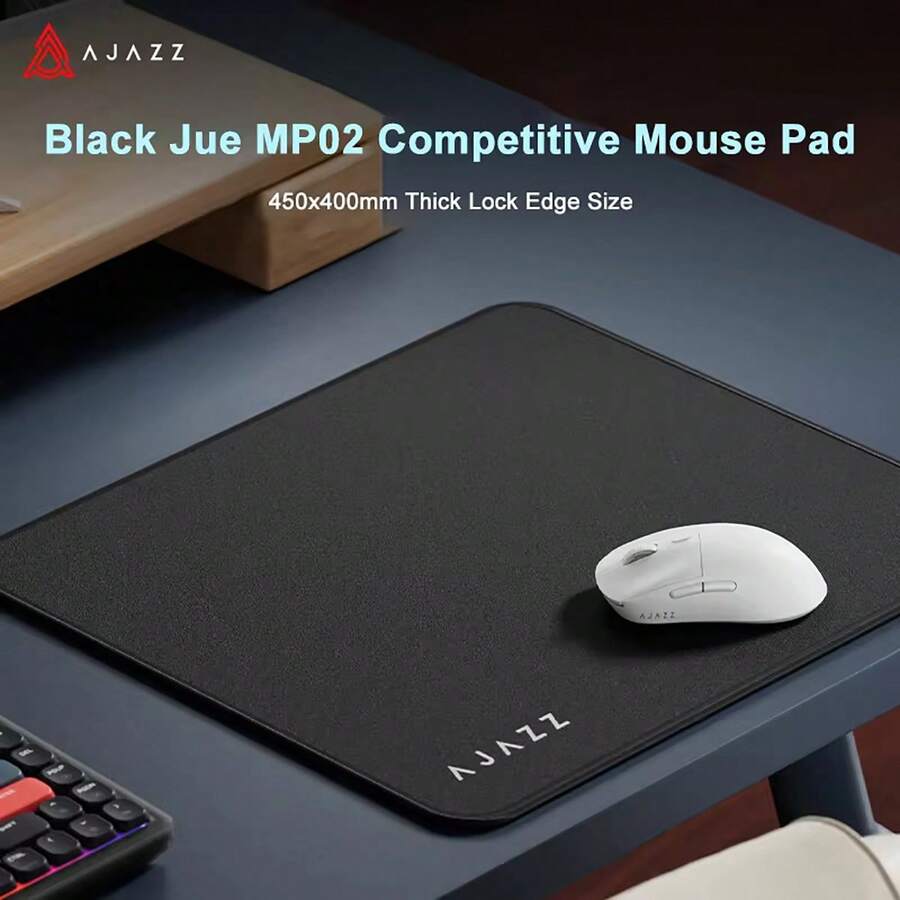 AJAZZ MP02 High Density Chaotic Pattern Wear-Resistant Mouse Pad, High Precision Locked Edge Thickened Version, Precise Positioning For Computer, Office, ESports Gaming - AJAZZ Official Authentic Products - View 1