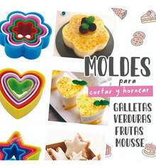 TendenciaSet 5 Cortadores Galletas Decoracion Reposteria Molde Yp-880 Color Estrella / RojoCalidad premium - Estrella / Rojo - Ver 3