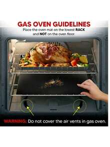 Outdoor Grill Mat For Barbecue - Non-Stick Reusable Grill Mat Set, Dual-Sided Usage.Thin Enough To Preserve Grill Marks And Flavor, Yet Thick Enough To Deliver Ultimate Heat Resistance And Durability.Suitable For Gas, Charcoal, Or Electric Grills.Easy To Clean, Perfect For Any Grilling Method Including Charcuterie,  Charcoal, Electric Ovens, And Even Infrared Grills.Can Be Cut Into Any Shape You Desire To Make Cooking Easier And More Delicious. - Black / 33*40 - View 4