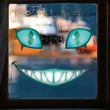 1 miếng dán mắt phát sáng trong bóng tối, tự dính, có thể tháo rời, thích hợp để trang trí phòng khách, phòng ngủ, phòng học, v.v. - A - Xem 8