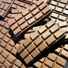 1pc 6.3*2.76in Creative Simulation Slow Rebound Chocolate Decompression Artifact, Slow Rebound Decompression Pinching Toy With Chocolate Fragrance - Multicolor - View 8