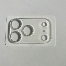 3片银色亮面镜头保护膜，兼容 17/16/15/14/13/12/11系列，整个17系列均使用钢化玻璃摄像头镜头盖。 - 彩色 - 查看 3