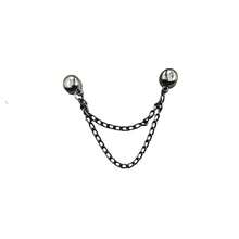 6个可调节磁性裤脚夹和袖口夹 - 耐用合金材质，可拆卸裤脚夹，适用于裤子和T恤，磁性裤脚夹无需缝纫即可缩短裤长，强力磁性夹扣 - 彩色 - 查看 15