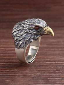 1个可调节戒指，原装正品鹰头XC-074 - 彩色 - 查看 7