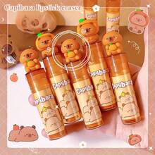 1个创意水豚造型润唇膏橡皮擦，高品质低残留，可爱学生文具礼品（款式随机） - 彩色 - 查看 5