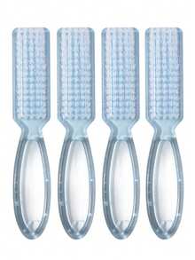 4pcs Nail Cleaning Brushes, Long Handle, Multi-Function - Multicolor - View 11