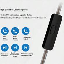 KZ ZSN Pro 有线入耳式监听耳机 - 双动圈 HiFi 立体声，降噪耳塞，可拆卸线缆，USB 供电，橡胶舒适贴合，动漫/电影/电视/游戏理想之选