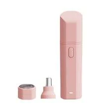 HYUNDAI Dual Head Intimate Shaving Trimmer, Nose Hair Trimmer, Multifunctional Water Resistant Intimate Shaver - White - View 6