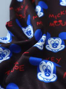 Disney 1件装迪士尼卡通印花男士内裤 - 柔软舒适，字母弹力腰带，休闲男士内裤 - 彩色 - 查看 3