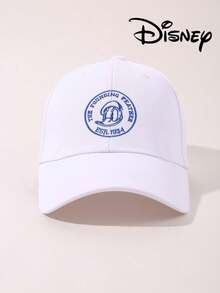 Disney Mũ lưỡi trai điều chỉnh được, thêu hình vịt Donald chính hãng, unisex, thích hợp cho hoạt động ngoài trời, chống nắng, mùa xuân, mùa thu, du lịch, đi biển, kiểu dáng hoạt hình dễ thương phong cách Y2K dành cho giới trẻ. - Nhiều màu - Xem 14