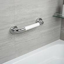TendenciaBarras Agarradera De  Baño Apoyo Acero Inox 40cm BlancoCalidad premium - 1 - Ver 9