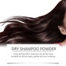 1 Frasco (8.5g) Polvo Seco para Cabello Voluminizador, Limpieza Seca y Control de Grasa, Crea Cabello Fluffy Sin Lavado, Ideal para Uso Diario - polvo esponjoso - Ver 8
