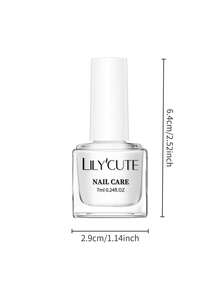 LILYCUTE 7毫升指甲油，无需固化，自然风干，使用方便，持久耐用，增强硬度，防止指甲开裂。 - 彩色 - 查看 2