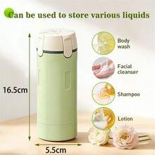 旅行装可重复灌装瓶套装，便携式旅行化妆品和乳液容器，防漏小巧容器，适用于洗发水、乳液、护发素、面霜、护肤品和洗漱用品。完美的礼品之选。 - 彩色 - 查看 4