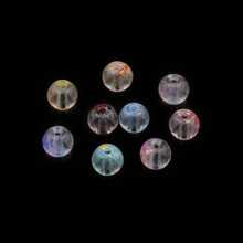 20颗彩色带孔玻璃珠，珠宝制作DIY串珠，工艺用品及配件 - DIY - 查看 5