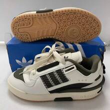 Adidas FORUM MOD LOW 男女通用休闲运动鞋 - 白色/綠色 - 查看 2