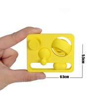 1pc 3D Printed 4 In1 Finger Fidget Toy Infinite Push Toy, Hand Spinner Fidget Cube Puzzle Toy, Multifunction Fidget Pad Stress Relief Toy - 4-in-1 Finger Fidget Toy - View 14