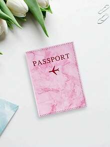 Style Minimalist Passport Holder, Pu Passport Case,Waterproof Lightweight Travel Document Organizer, Multi-Functional Passport Wallet With Coin Pocket Ticket Holder Id Card Slots, Versatile Loose Change Pouch Document Organizer - Multicolor - View 4