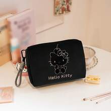 Hello Kitty 1个柔软轻便化妆包，可爱卡通设计，大容量，高品质收纳袋，女士手提化妆包，化妆袋，洗漱包，旅行必备，邮轮必备，度假必备，男女皆宜，旅行收纳盒，节日必备，女士礼物 - 彩色 - 查看 12