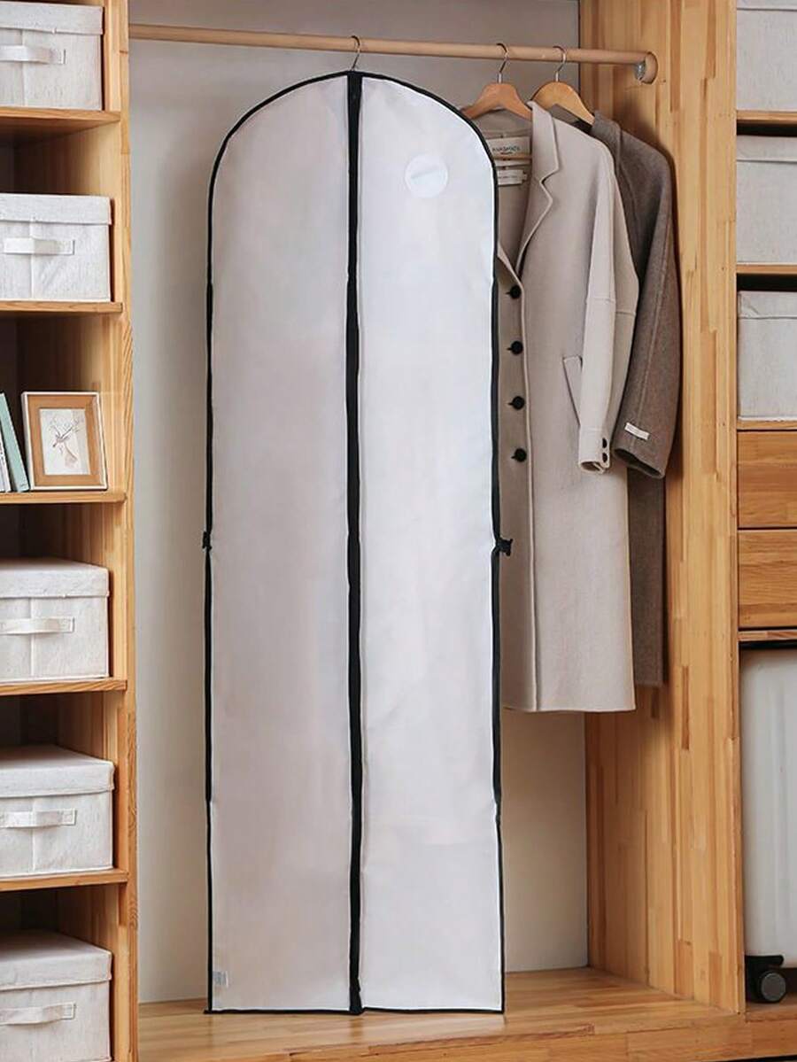 Garment Dust Bags , Hanging Waterproof Clothes Storage Bags | Multi-Purpose Women'S Dress Covers, Men'S Suit Bags & Shirt Protectors | Dust-Proof Garment Bags For Fluffy Outerwear, Dance Costumes & Closet Organization | Foldable Travel Packing Cubes & Luggage Essentials | Durable Breathable Clothes Organizer For Home Storage & Business Trips | Ideal For Travelers, Professionals & Wardrobe Enthusiasts