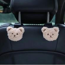 2pcs Cartoon Animal Car Seat Back Hooks Universal Headrest Bag Hangers - Storage Hooks - View 4