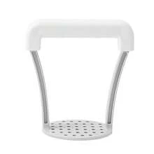 1pc Durable Manual Potato Masher | Kitchen Vegetable Masher With Non-Slip Handle, Manual Fruit Masher, Potato Crusher, Potato Ricer, Vegetable Grinder, Plastic Material, Kitchen Gadget