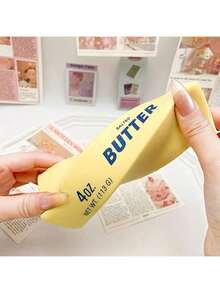 1pc Realistic Fake Butter Prank Office Supplies, Coworker Gag Gift, Stress Relief - Multi-color Random - View 2