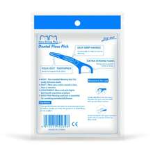 piezas de hilo dental sabor menta, palillos de dientes seguros de alta calidad, palillos de plástico, hilo dental ultrafino sabor menta