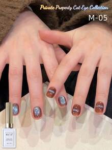 MISSMONDAY15ml Private Cat Eye Gel Temperament Versatile Hot Selling Style Recommended Set, Including Removable UV/LED Cat Eye Gel Nail Polish, Nail Art Gift Set, Without Magnetic Rod - Multicolor - View 13