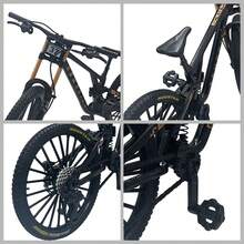 1:10 Scale Alloy Mini Mountain Bike Model Decoration, Finger Bike Model, Finger Mountain Bike Model Decoration, Mini Bent Bike Model - Multicolor - View 3