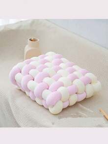 1个手工编织方形靠垫，可用作沙发抱枕、椅垫、地垫、靠背垫、腰枕，适合房间装饰，可放置于书房、卧室和客厅的椅子垫、座垫、游戏椅垫、办公椅垫、汽车座椅垫、椅子靠枕。 - 彩色 - 查看 29