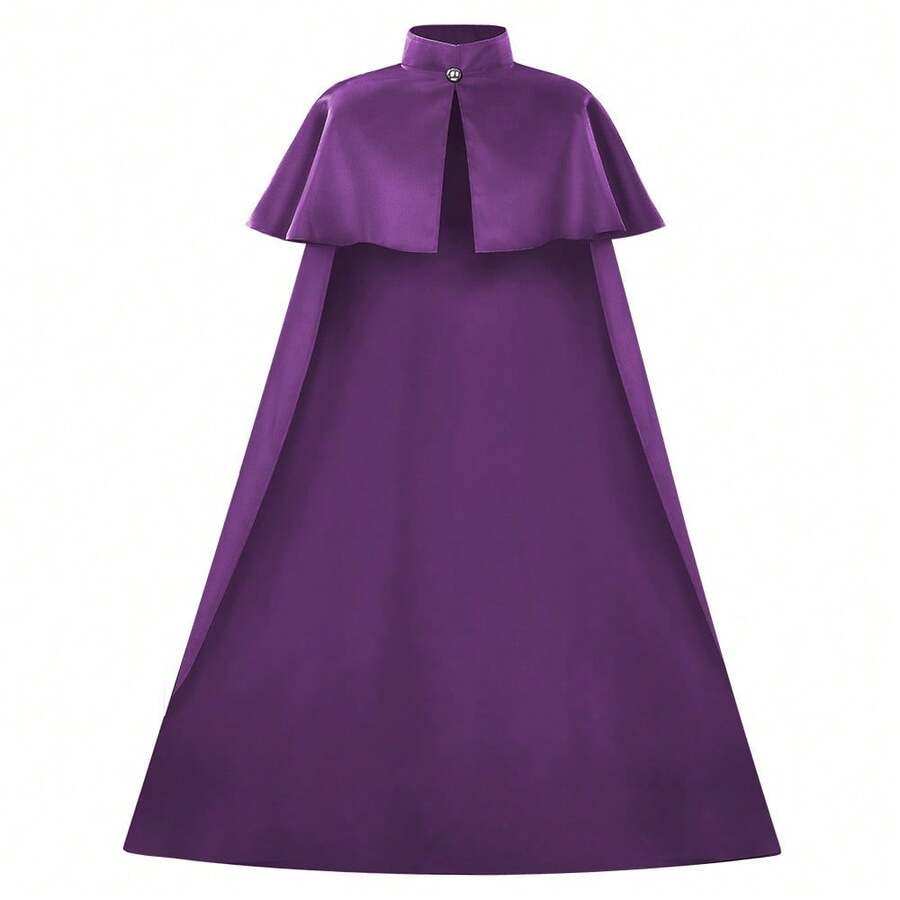 Cosplay Clothing - Purple Shawl Robe - View 1
