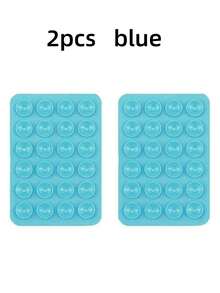 2pcs Silicone Phone Holder With 24 Suction Cups, Double-Sided Design, Suitable For Shower, Wall Mounting, Makeup, Fitness, Bathroom, Car, And Kitchen - Multicolor - View 15