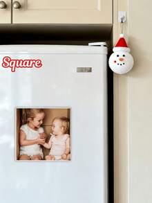 1/3/5个装可定制亚克力照片磁贴 - 5种形状可选，个性化家居装饰及礼品，厨房装饰，用于照片展示和收藏，也适用于宿舍和办公桌装饰，将普通照片变成独特的装饰品，周年纪念礼物，厨房必备品 - 多色(Shaped) - 查看 11