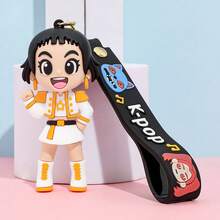 Mattel K-POP Witch Girl Group Keychain Pendant, Cartoon Anime High-Quality Bag Accessory, Holiday Gift - Multicolor - View 6