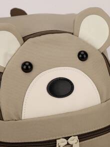 New Cartoon Pattern Large Capacity Cute Backpack - Khaki - View 10